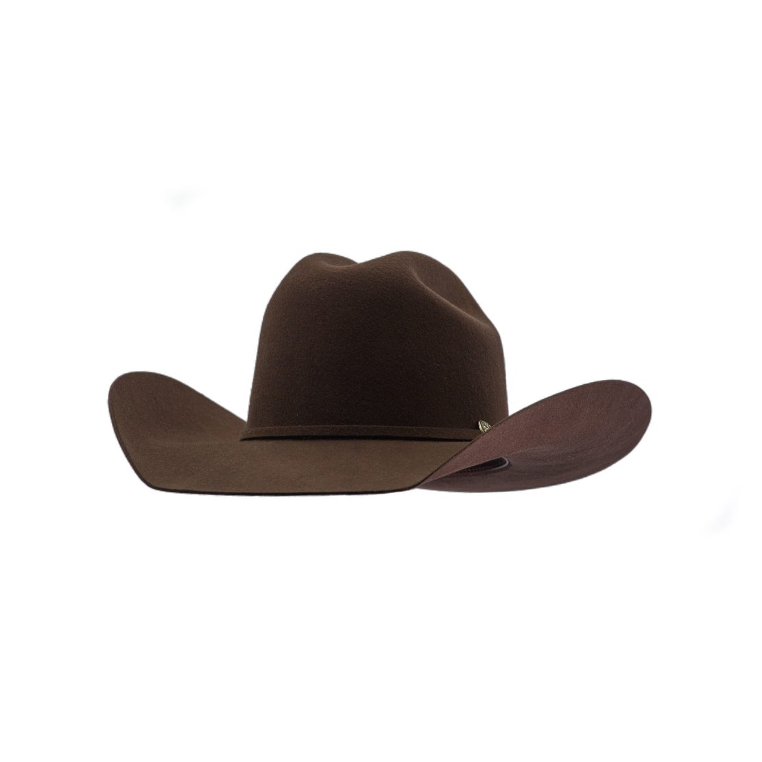 PROHATS Wool Felt Precreased Western Hat - Chocolate