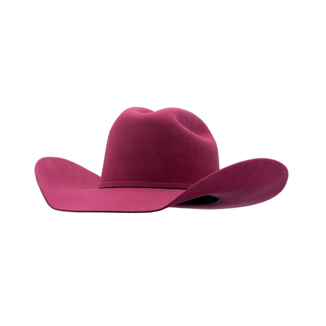 ProHat Wool Felt Precreased Western Hat - Stephenville Pink
