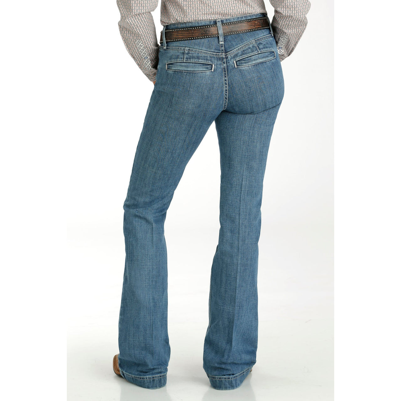 Cinch Women's Lynden Medium Stone Wash Jeans - Indigo