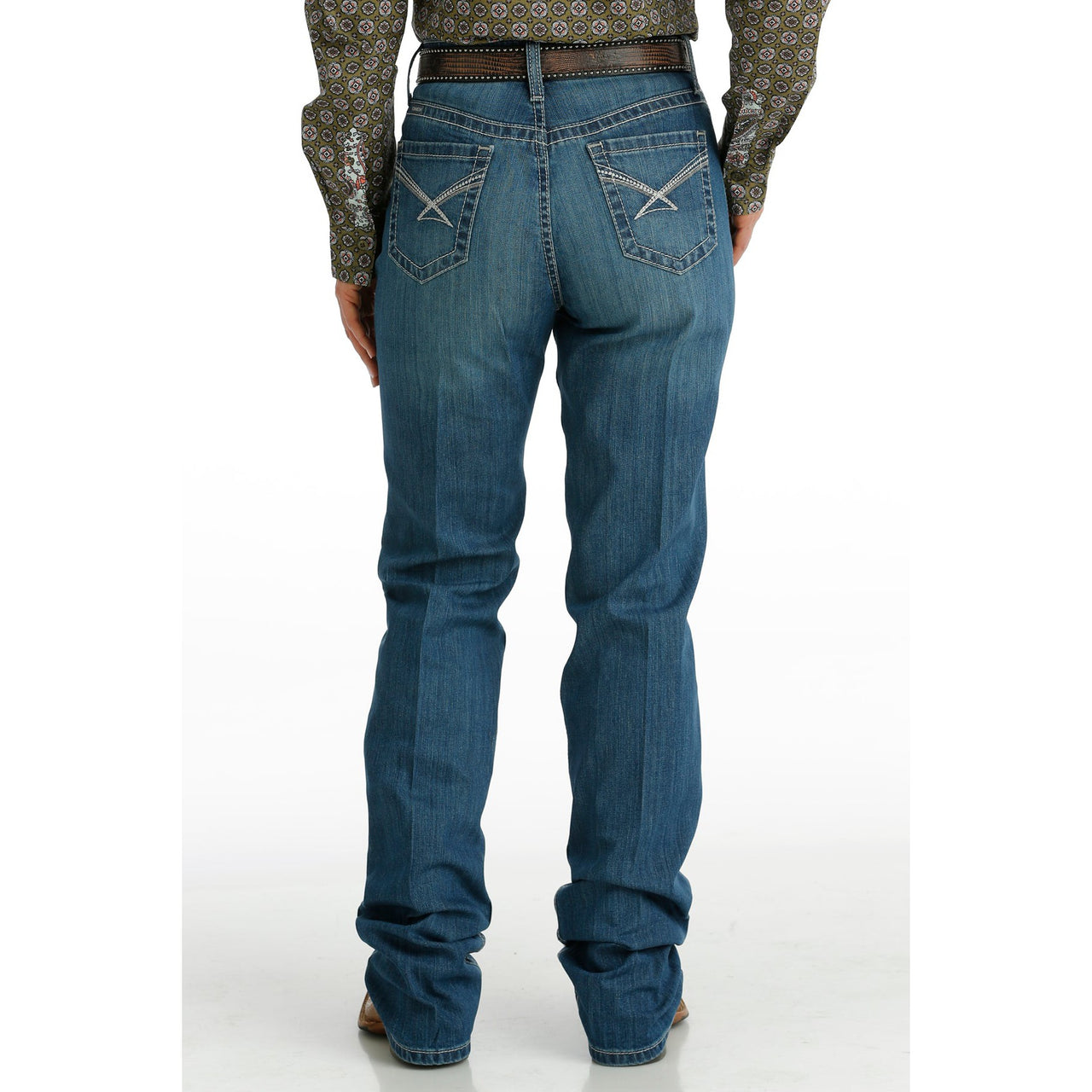 Cinch Women's Emerson Relaxed Fit Jeans - Medium Stonewash