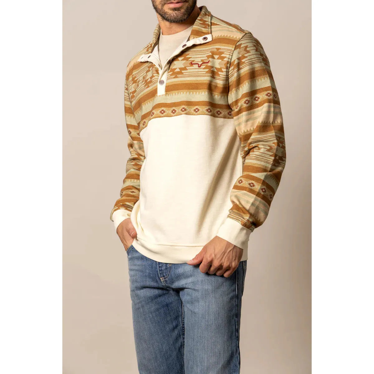 Kimes Men's Tack Long Sleeve Pullover - Multiple Colours