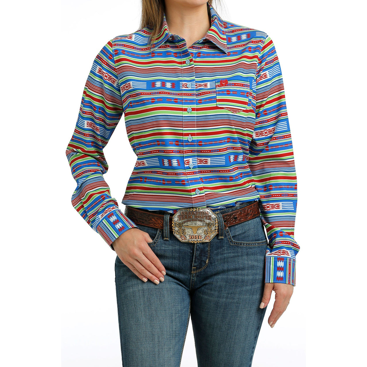 Cinch Women's Arenaflex Long Sleeve - Multi