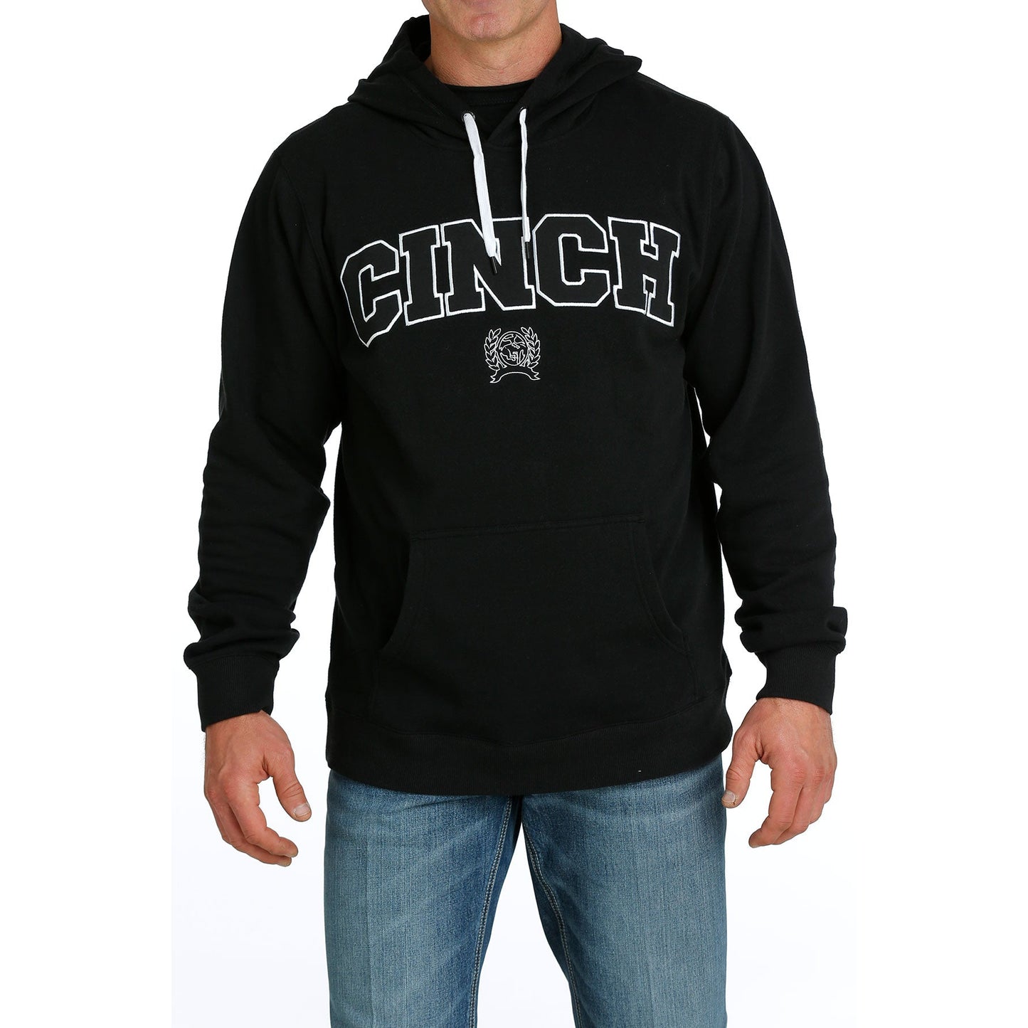 Cinch Men's Black Logo Graphic Pullover Hoodie - Black - Irvine Tack & Western Wear