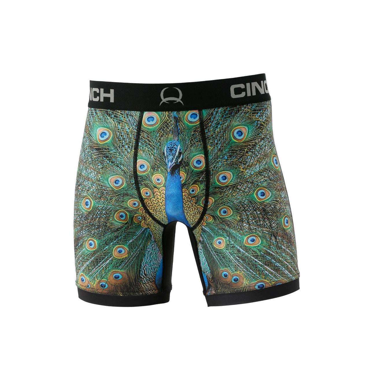 Cinch Men's 6" Peacock Boxer Brief