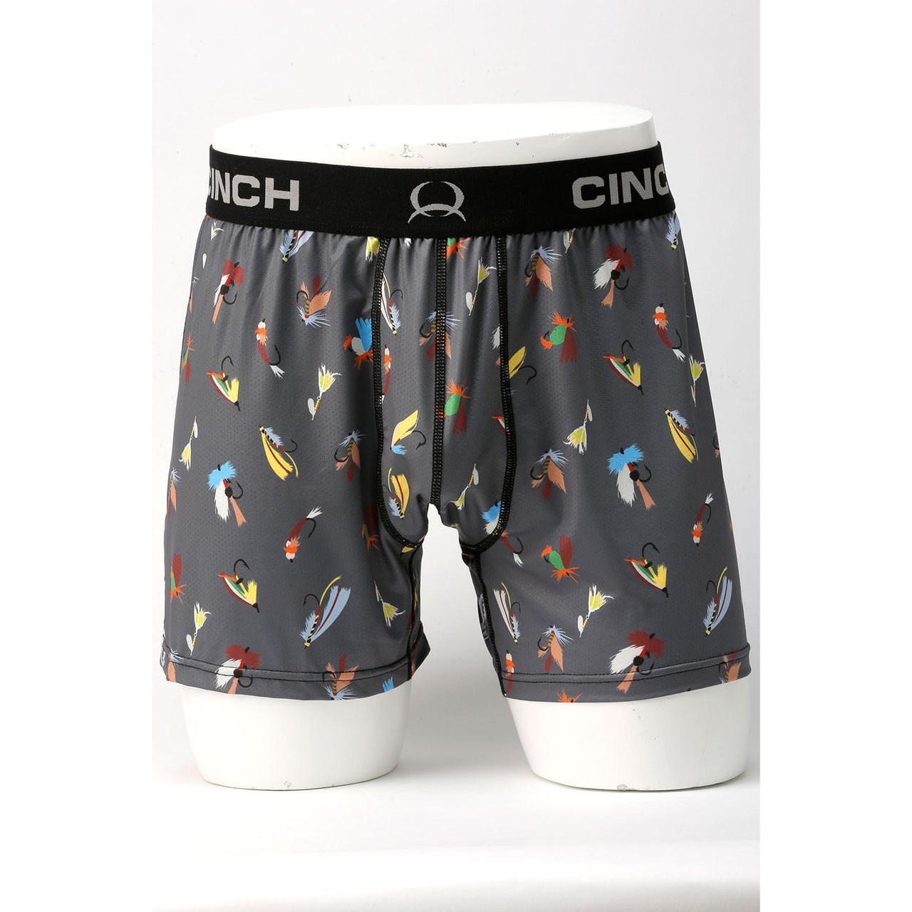 Cinch Loose Fit Flies Boxer-Gry