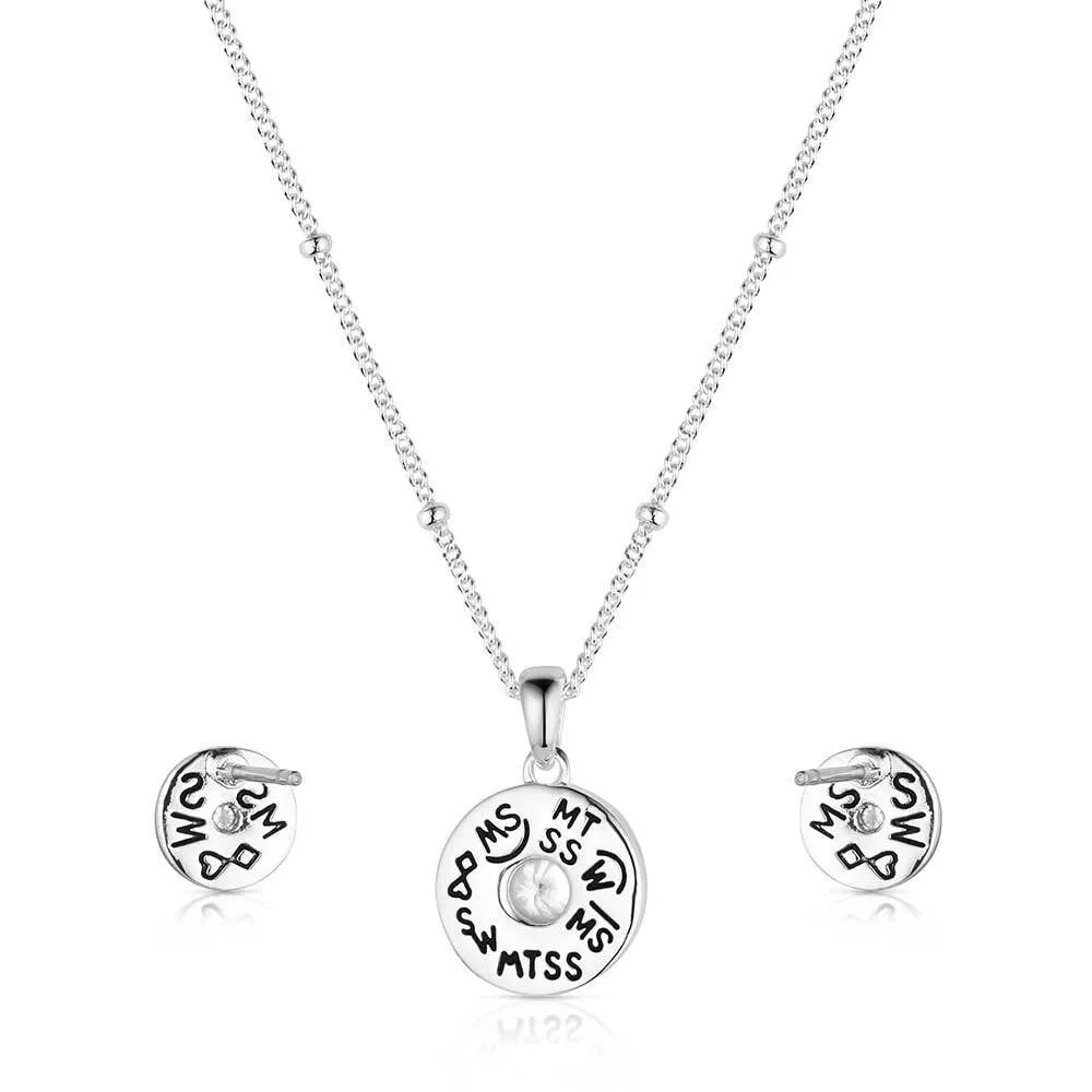 Montana Silversmiths Women's Mountain Rain Jewelry Set