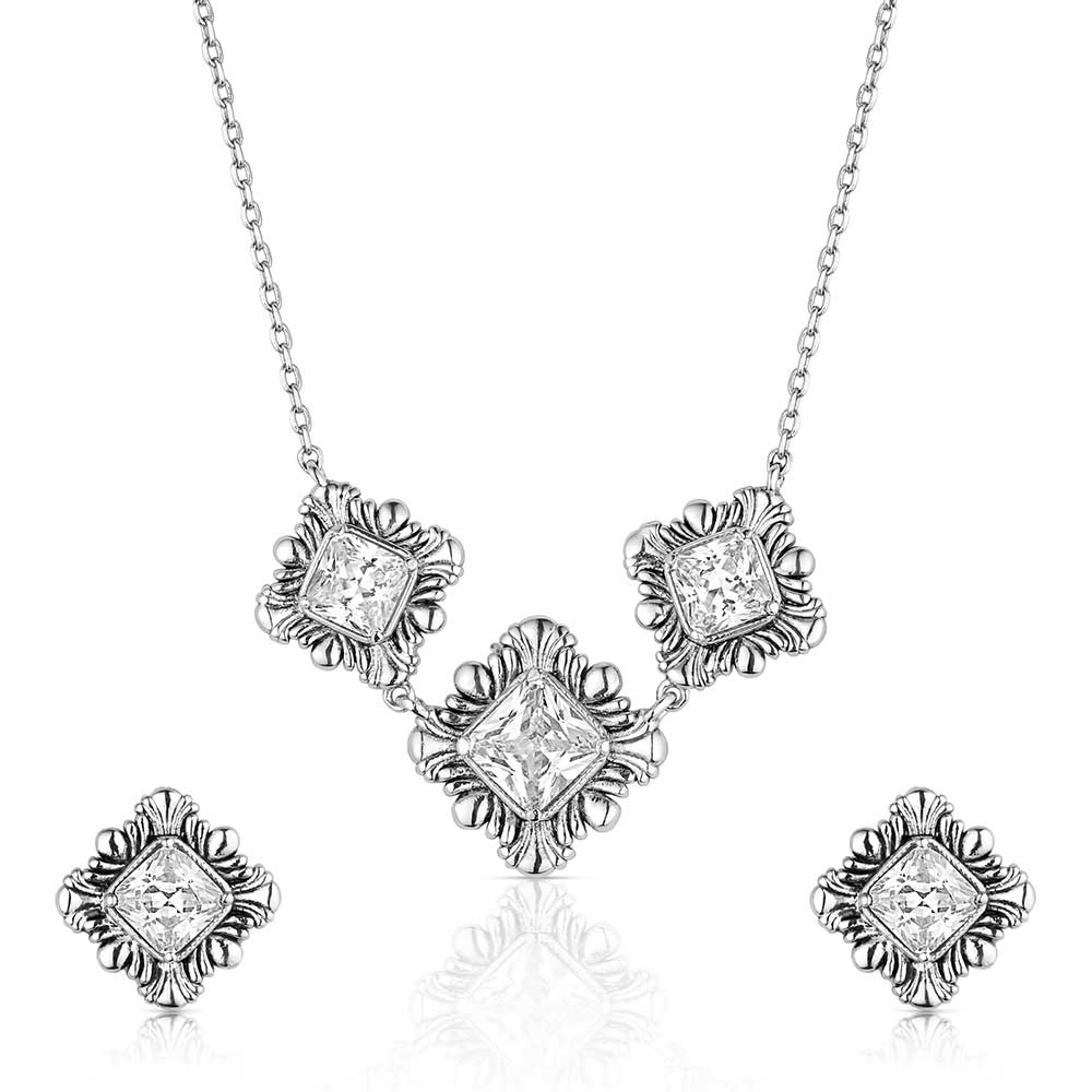 Montana Silversmiths Women's Square Dance Jewelry Set