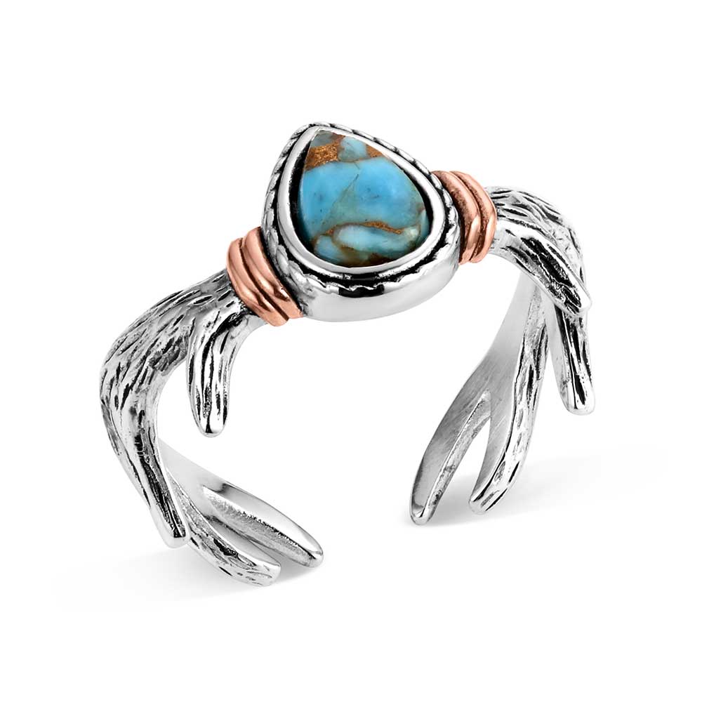 Montana Silversmith Women's Mountain Monarch Turquoise Ring