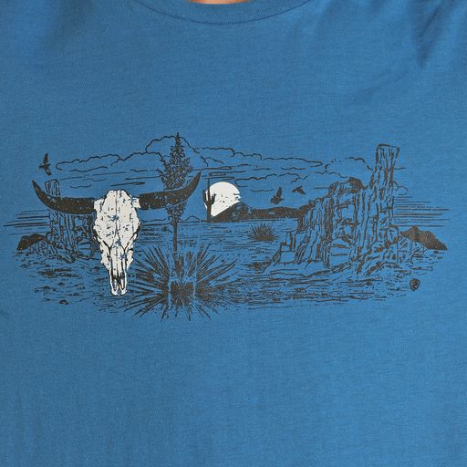 Rock & Roll Unisex Graphic Tee - Royal