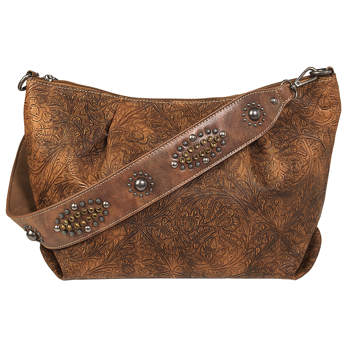 Nocona Women's Ophelia Style Conceal Carry Shoulder Bag - Brown