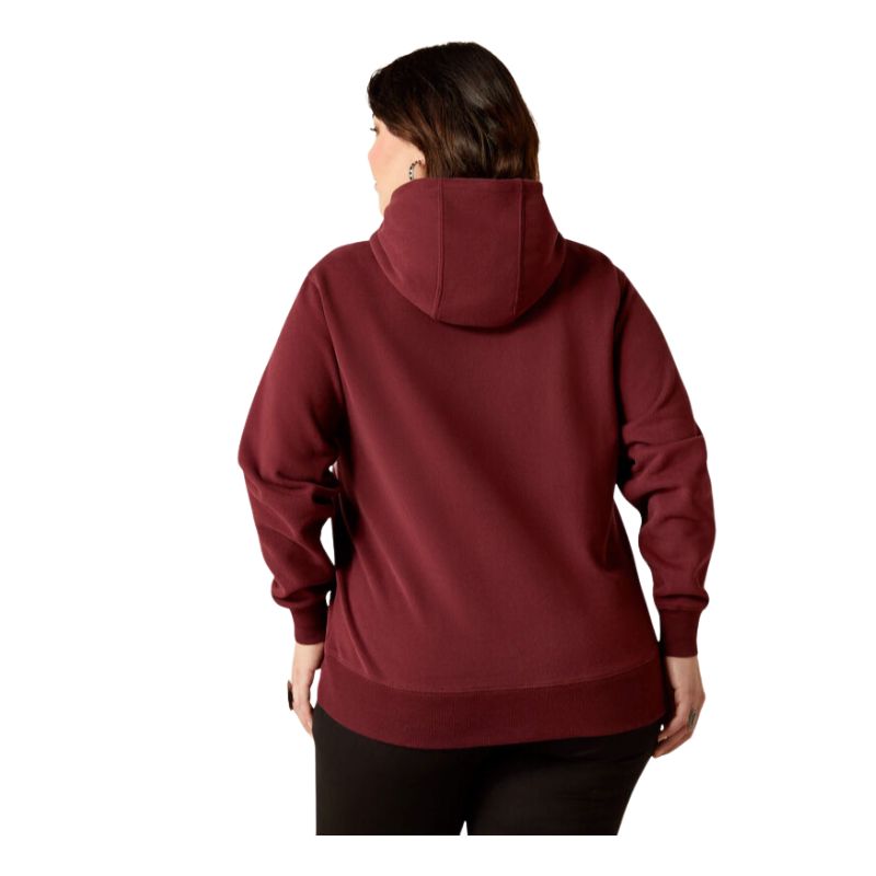 Ariat Women's 2.0 Long Sleeve Hoodie - Tawny Port