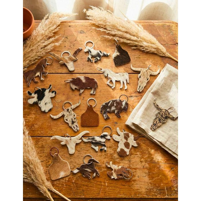 El Paso Cowhide Key Chain