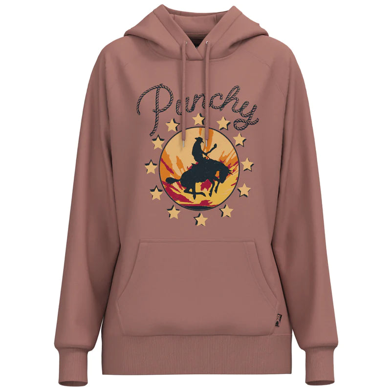 Hooey Women's Punchy Hoodie - Pink