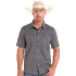 Panhandle Slim Men's Modern Vintage Fit SS Snap Shirt - Indigo