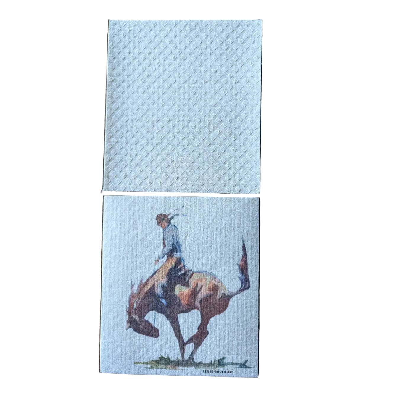 Renee Gould Bronc Cellulose Cloth-2Pack