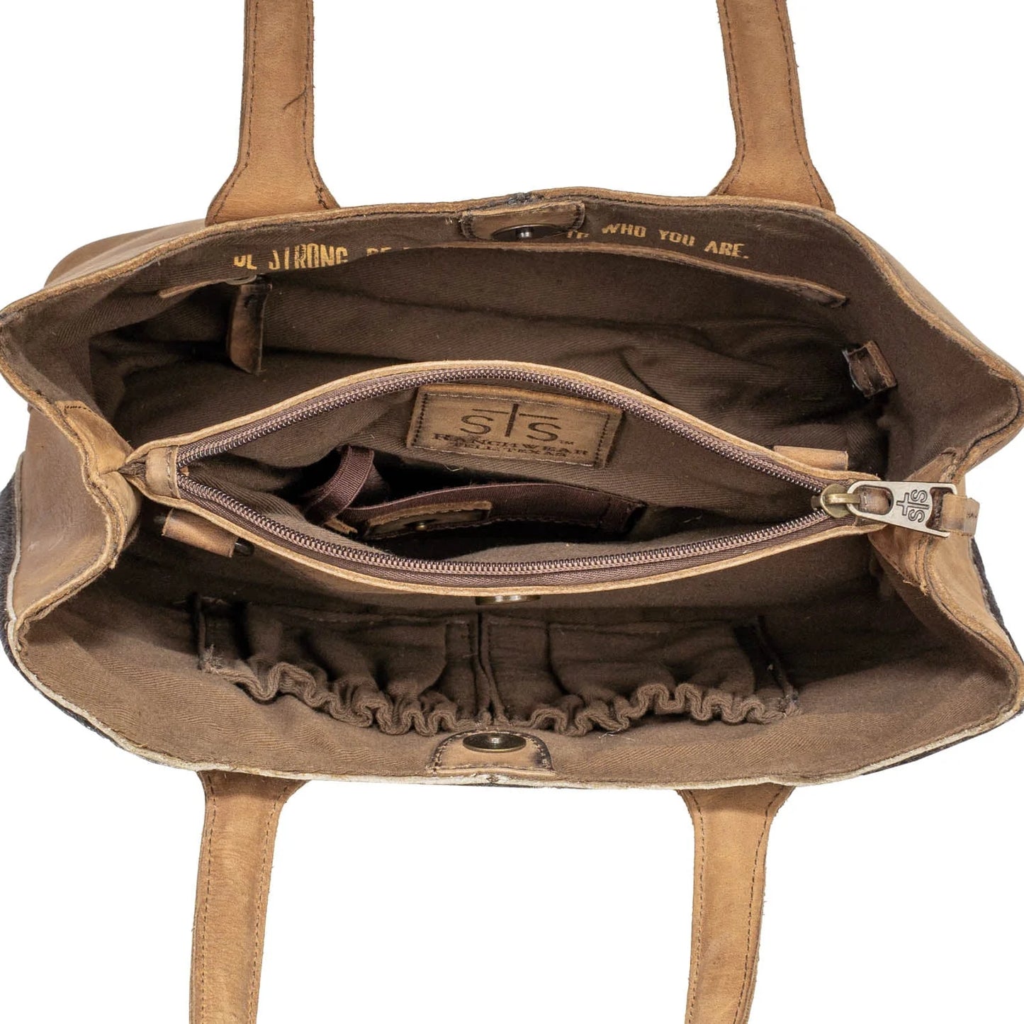 STS Cowhide Josie Satchel