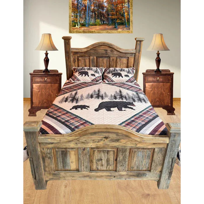 El Paso 3 Piece Premium Quilted Bedspread-Full/Queen - Irvine Tack & Western Wear