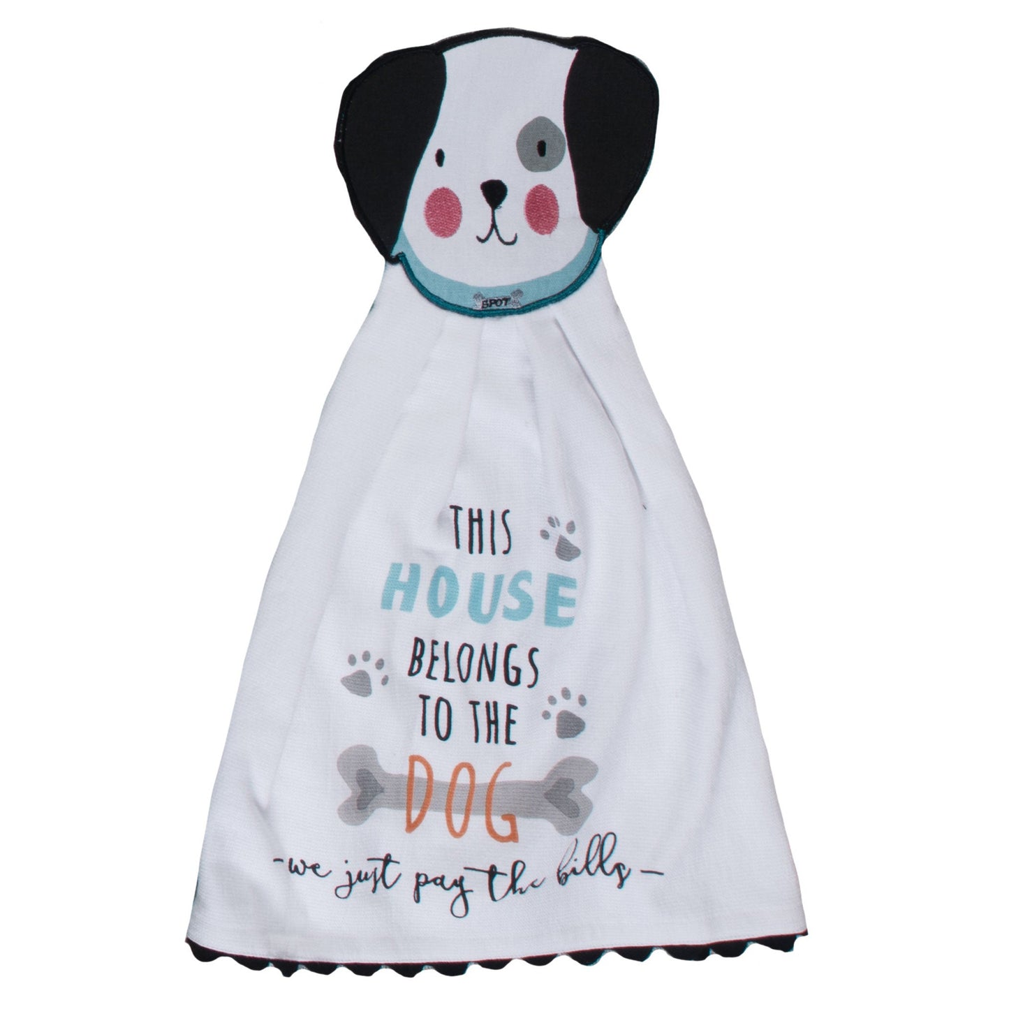 KD Dog House Hang-Ups Kitchen Towel