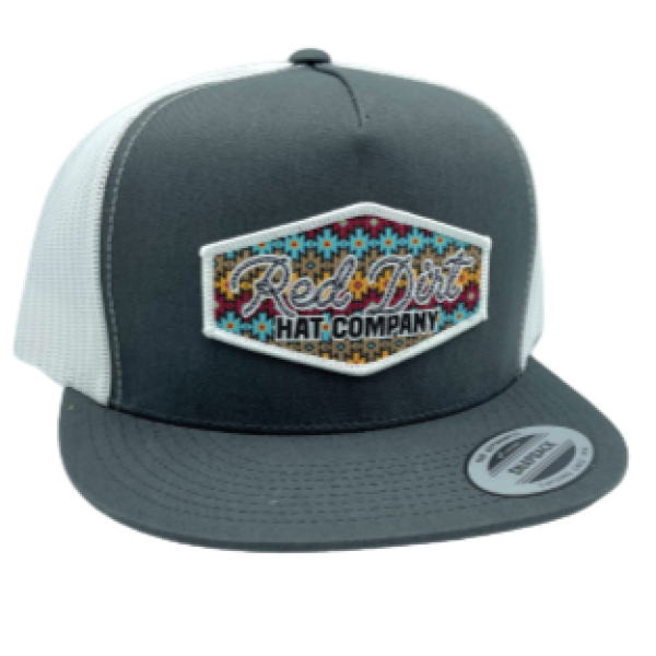 Red Dirt Hat Co Lasso Charcoal/White