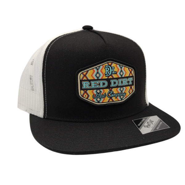 Red Dirt Hat Co Free Rein -Black/White