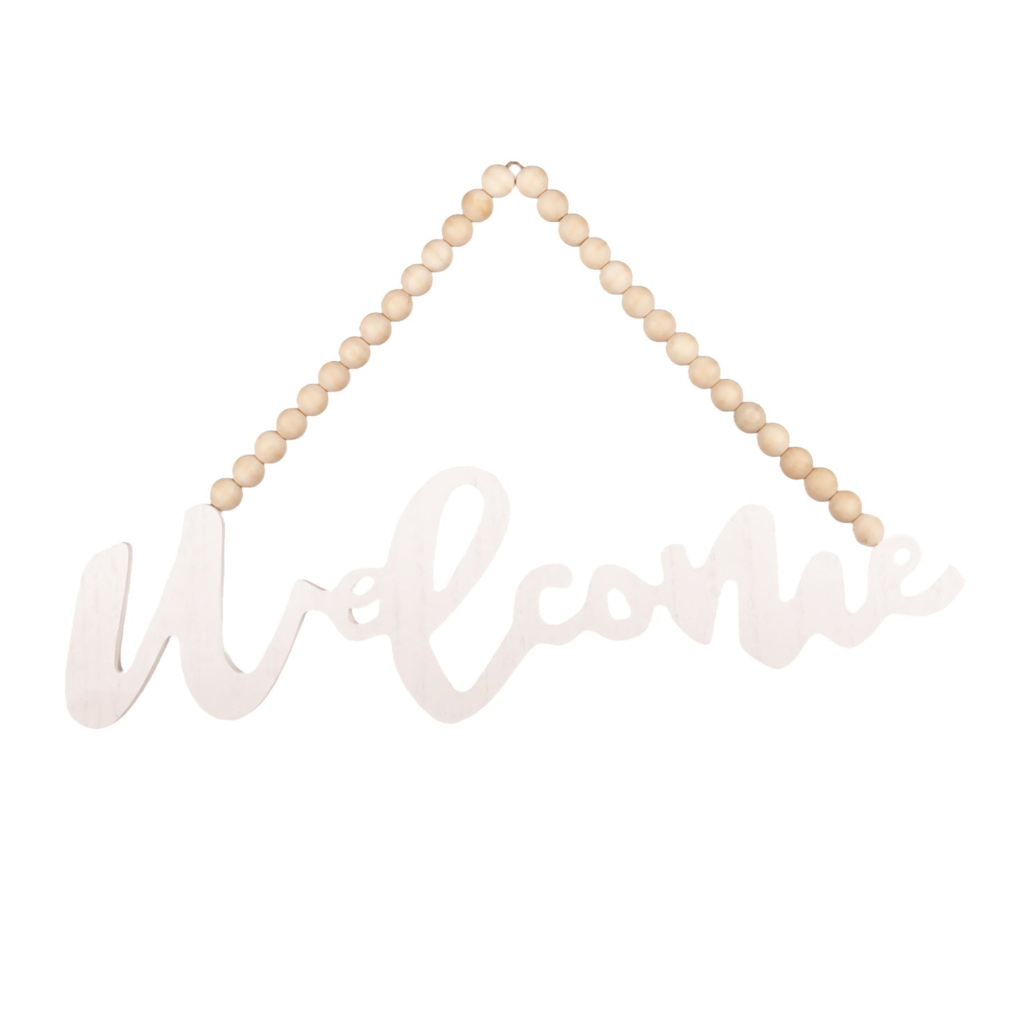 CandyM Wall Decor - Welcome w/Beads