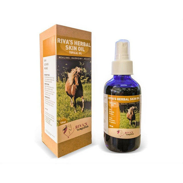 Riva's Remedies Equine Herbal Skin Oil - 120ml