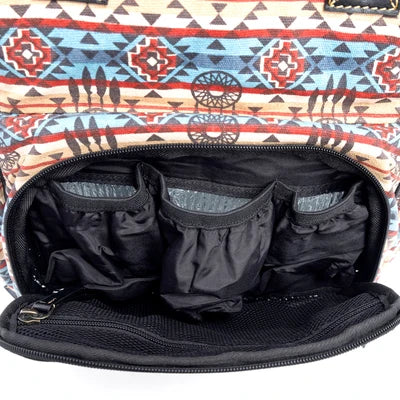 Myra Fountain Trail Diaper Bag- Multi