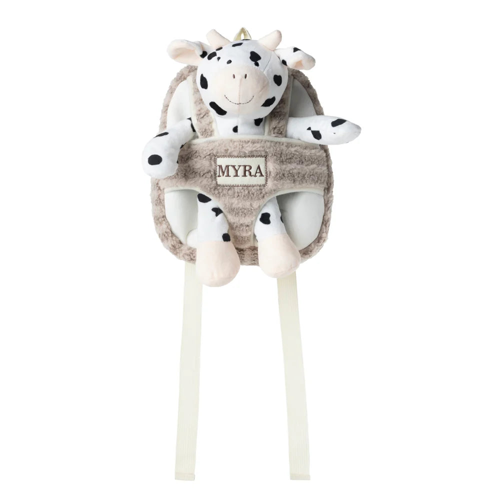 Myra Little Moo Kids Backpack- Toffee Ranch