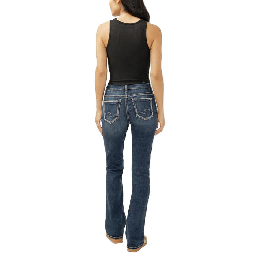 Silver Elyse Mid Rise Bootcut Jeans- Hyde Park - Irvine Tack & Western Wear