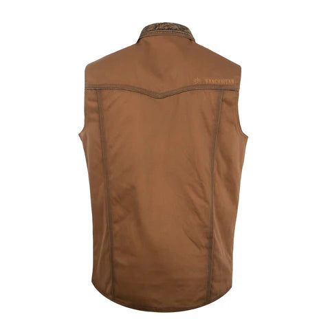 STS Men's Ranchwear Canvas Vest - Owen