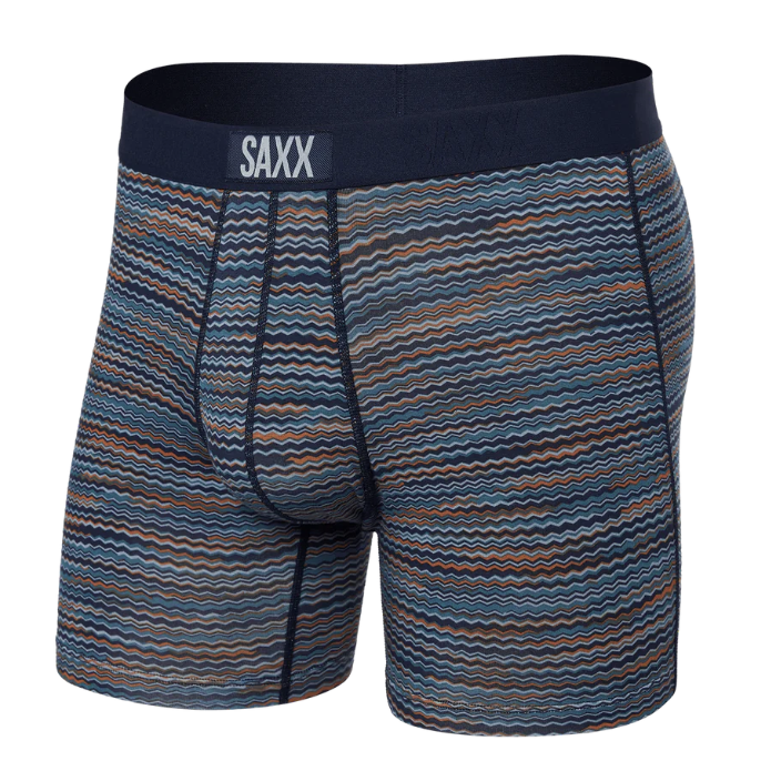 Saxx Men's Vibe Super Soft Boxer Briefs - Patterns