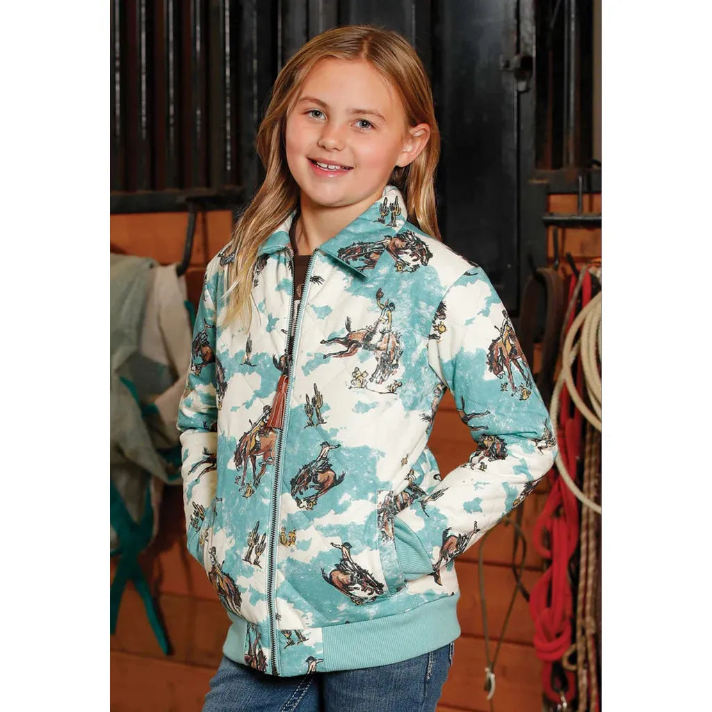 Cinch Girls Long Sleeve Jacket- Multi