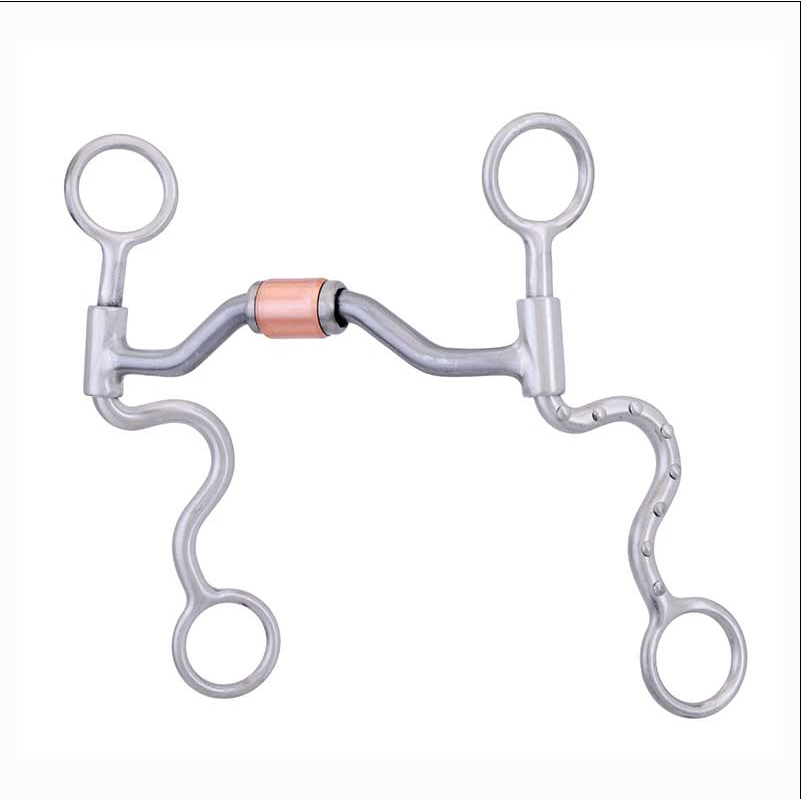 Cowboy Tack FG Futurity Bit w/Copper Roller