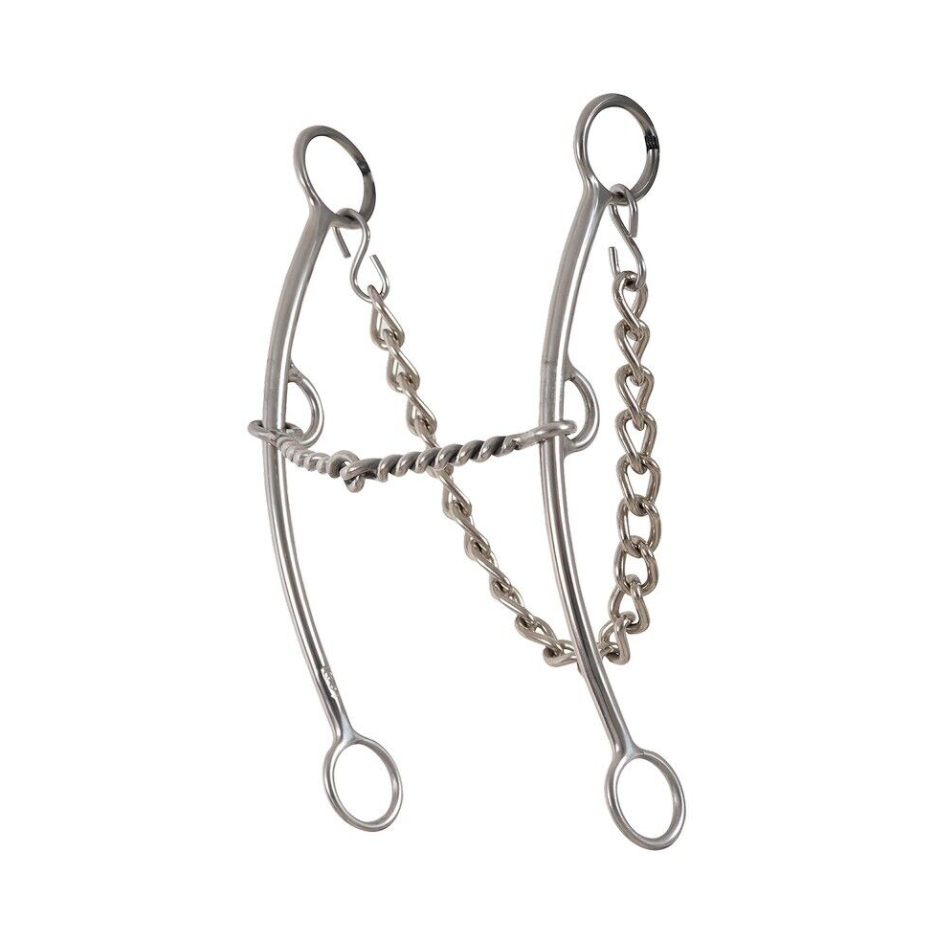 Classic Equine Carol Goostree Twisted Snaffle Long Shank Pickup Bit