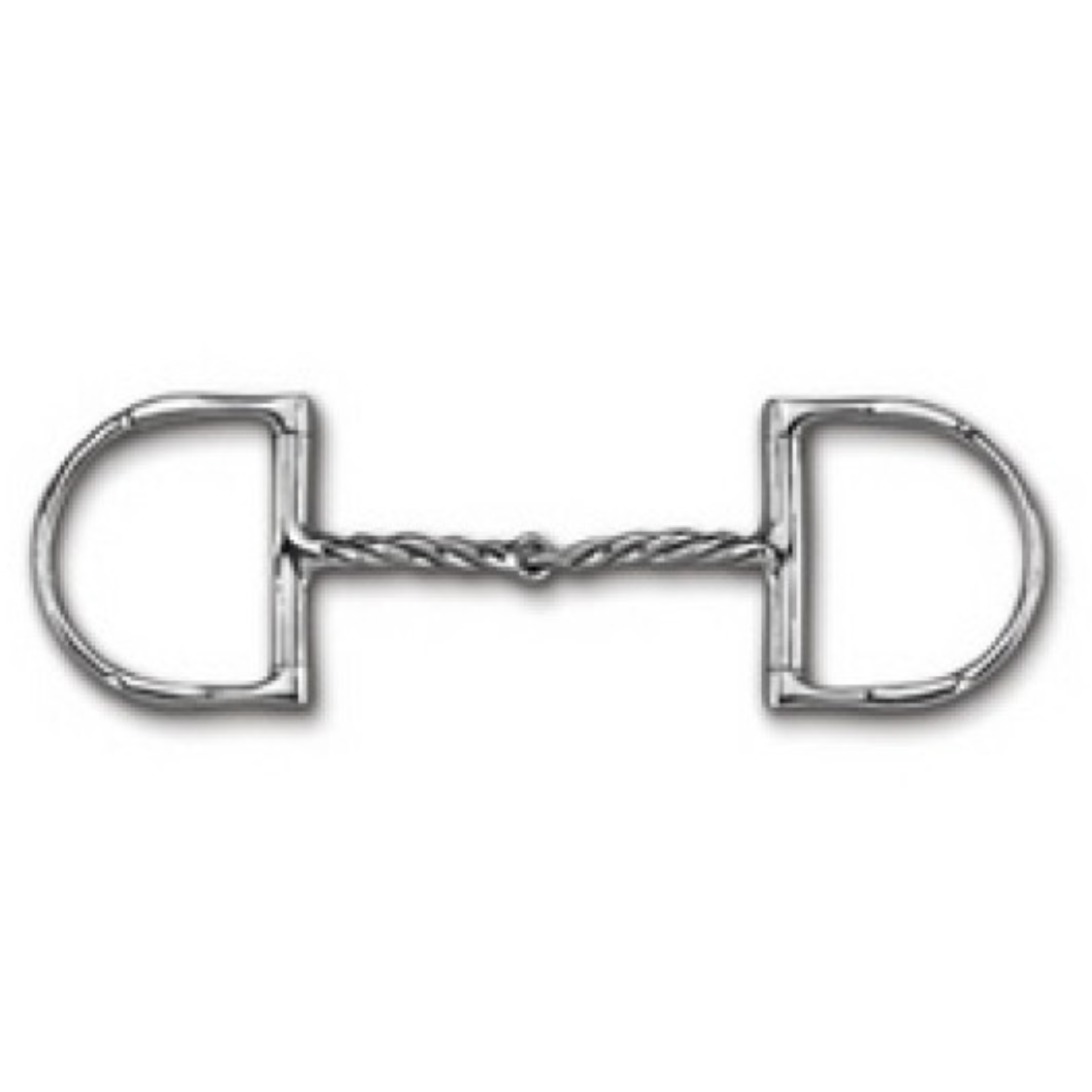 Myler Dee w/SS Twisted Snaffle Bit
