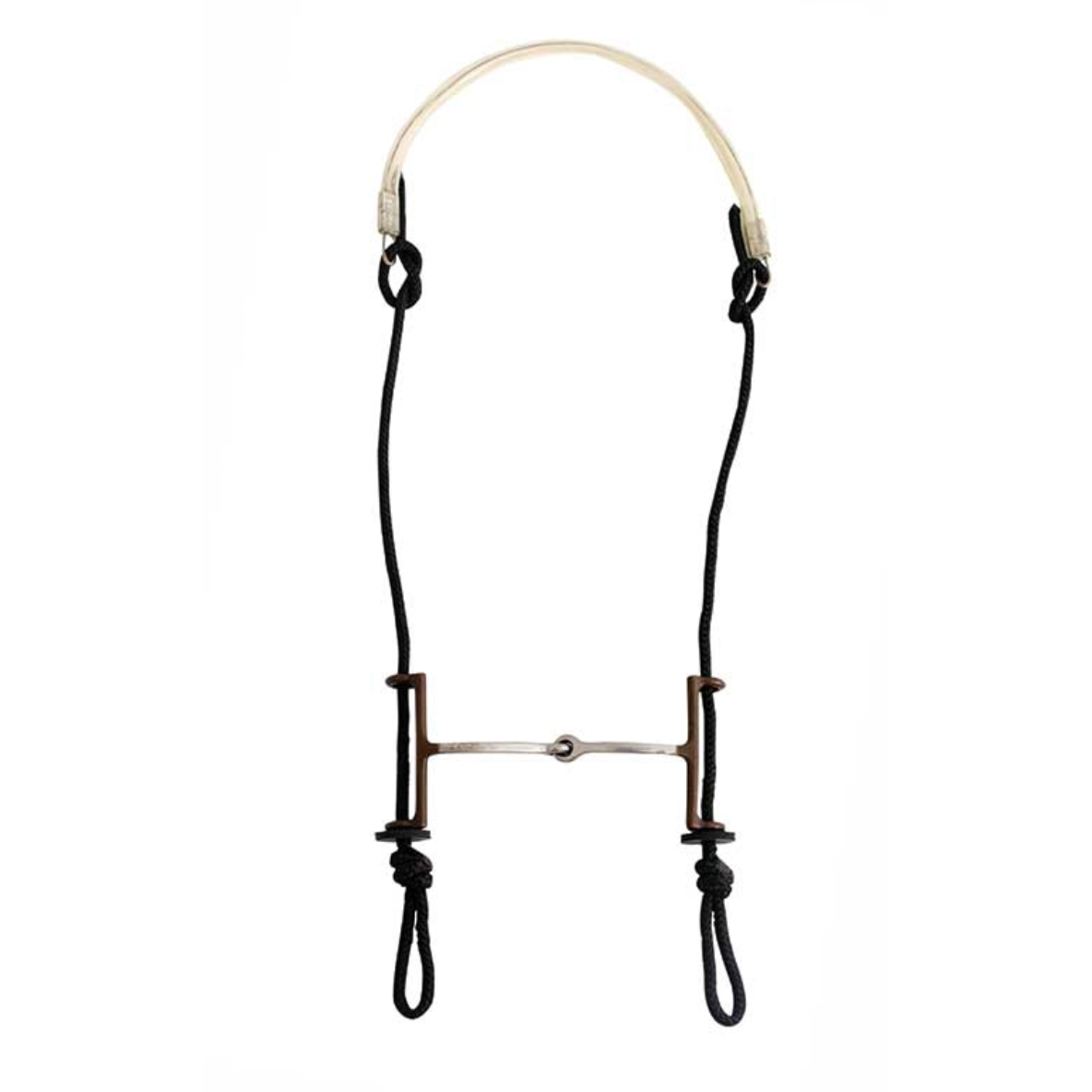 Metalab Sliding Gag Headstall w/ Square Snaffle Bit