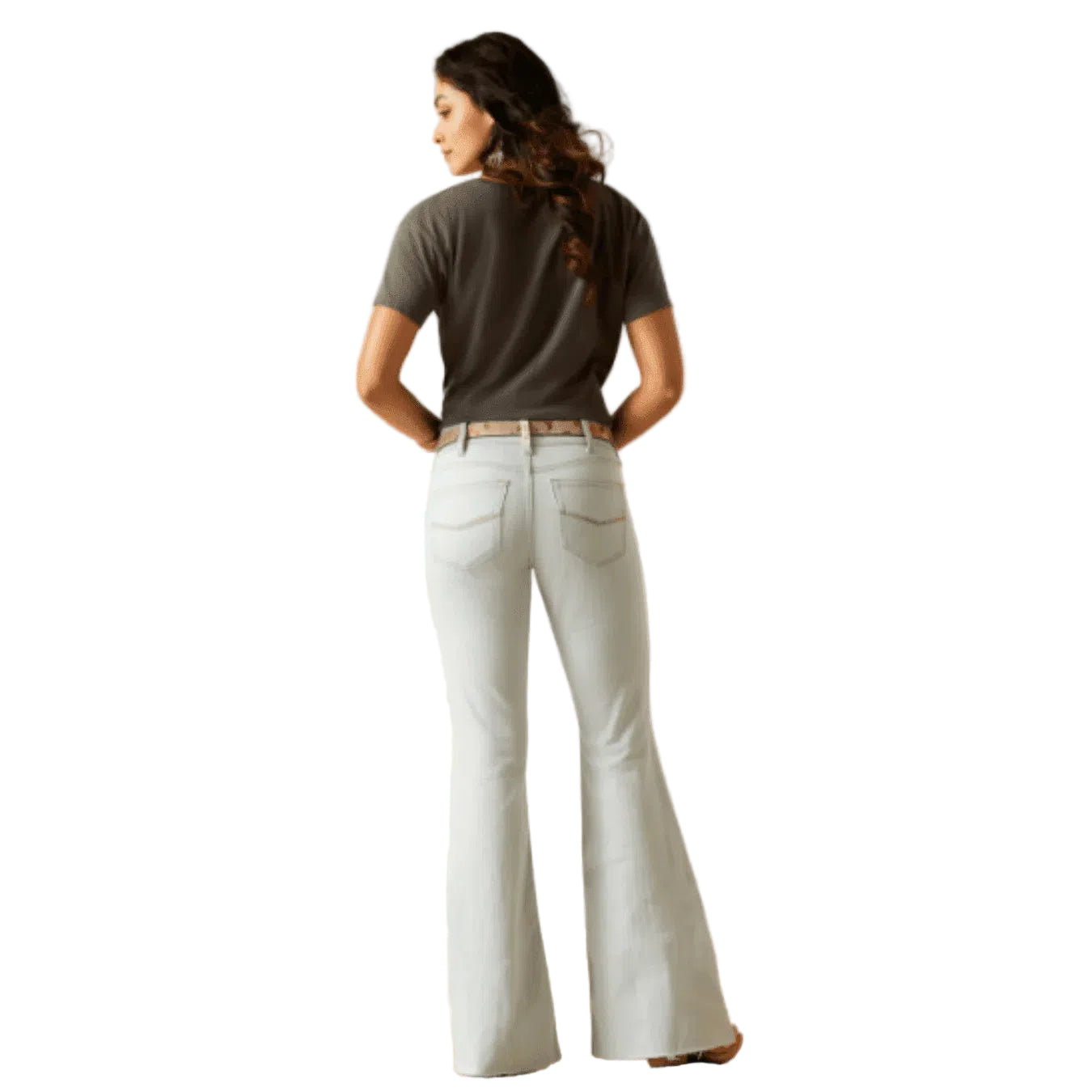 Ariat Women's Perfect Rise Ophelia Flare Jeans Ice