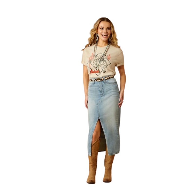 Ariat Women's Desert Bronc T-Shirt - Natural