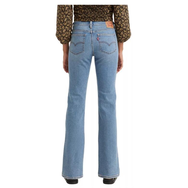 Levi Women's Super-Low Bootcut Jeans - Hydrologic (Light Mid Wash)