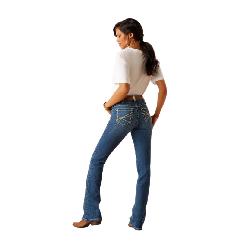 Ariat Women's Arrow Fit Perfect Rise Alina Boot Cut Jeans Vermont
