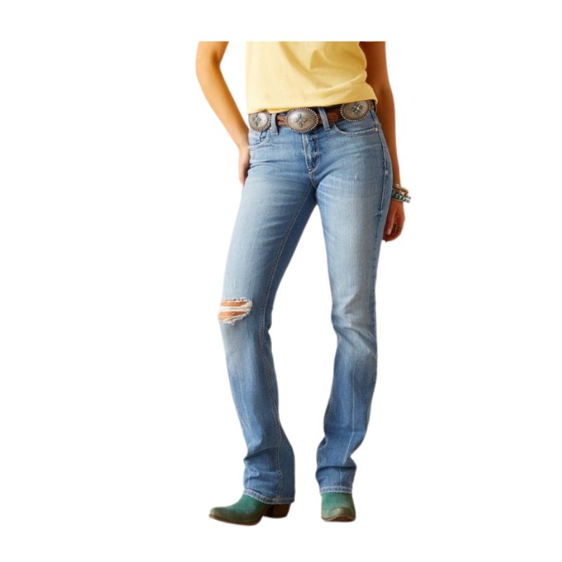 Ariat Women's Perfect Rise Nika Straight Leg Jeans Newport
