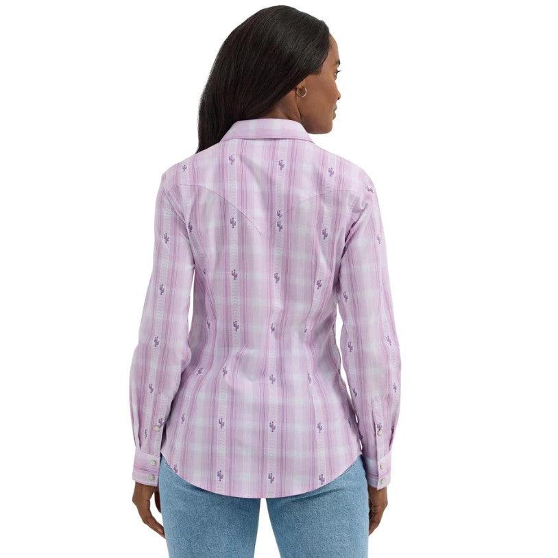Wrangler Women's Retro Punch Top- Purple