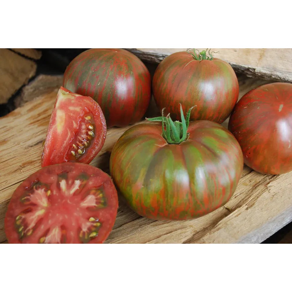West Coast Seeds Vegetable - Tomatoes - Pink Berkeley Tie Dye Organic 10 Seeds
