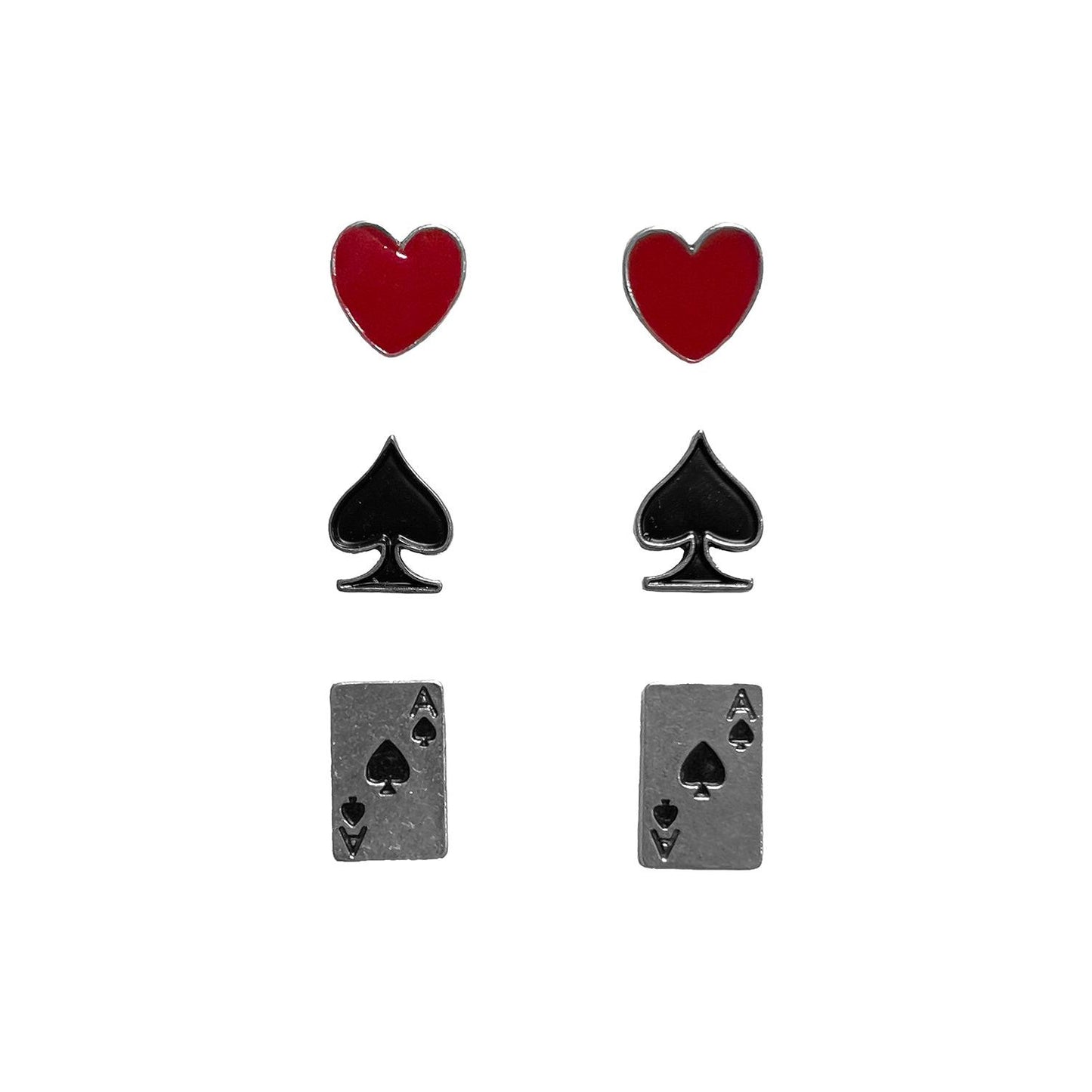Silver Strike Women's 3 Piece Card Suits- Multi