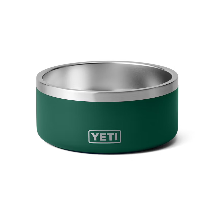 Yeti Boomer 8 Dog Bowl -Black Forest Green