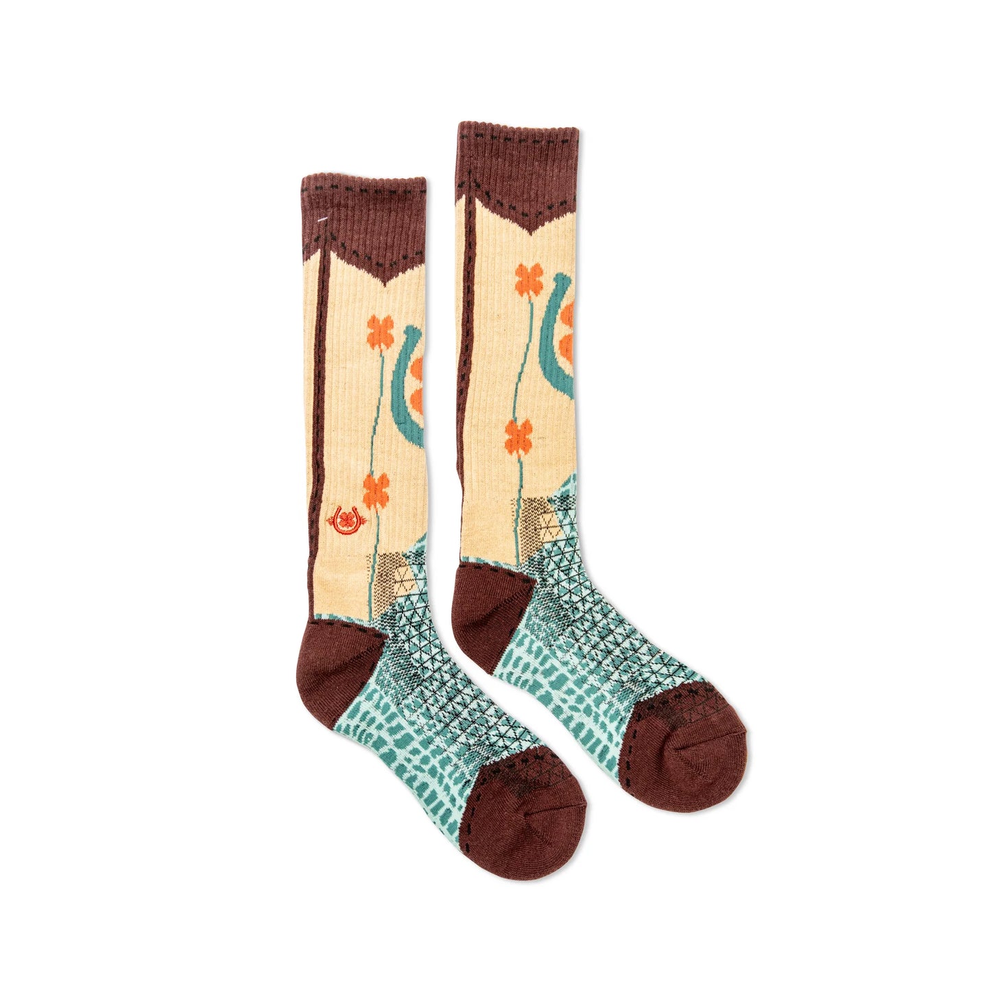 Lucky Chuck Lucky Shit Kickers Performance Boot Socks