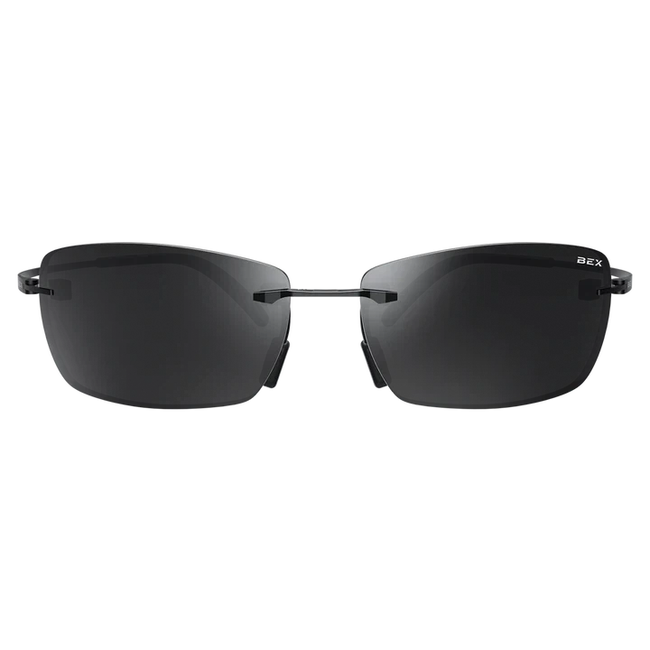 Bex Fynnland Series Sunglasses - Black/Gray (Silver Flash)