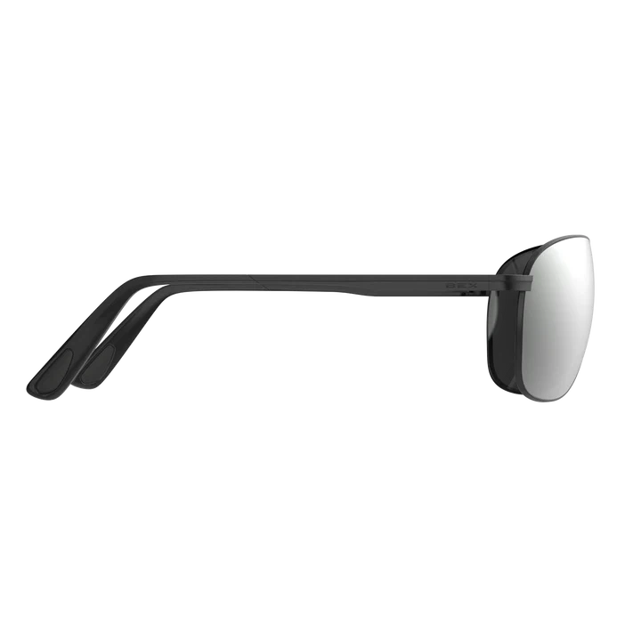 BEX Nova Sunglasses - Matte Black/Grey (Silver Flash)