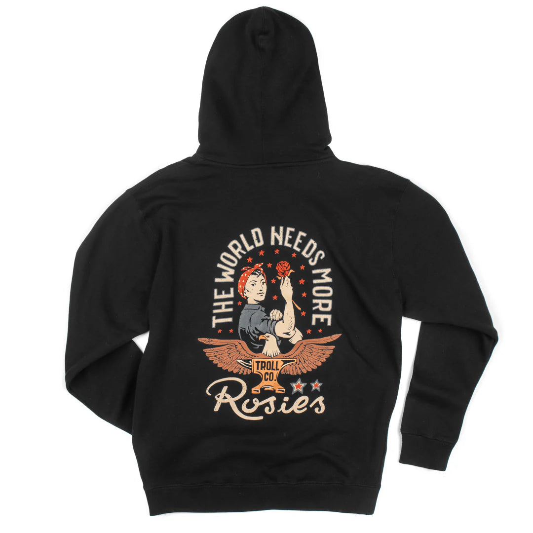 Troll Co Rosie Hoodie - Black