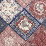Hi End Accents Patchwork Bandana Reversible Quilt Set-
